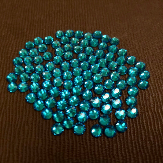 Teal Rhinestones