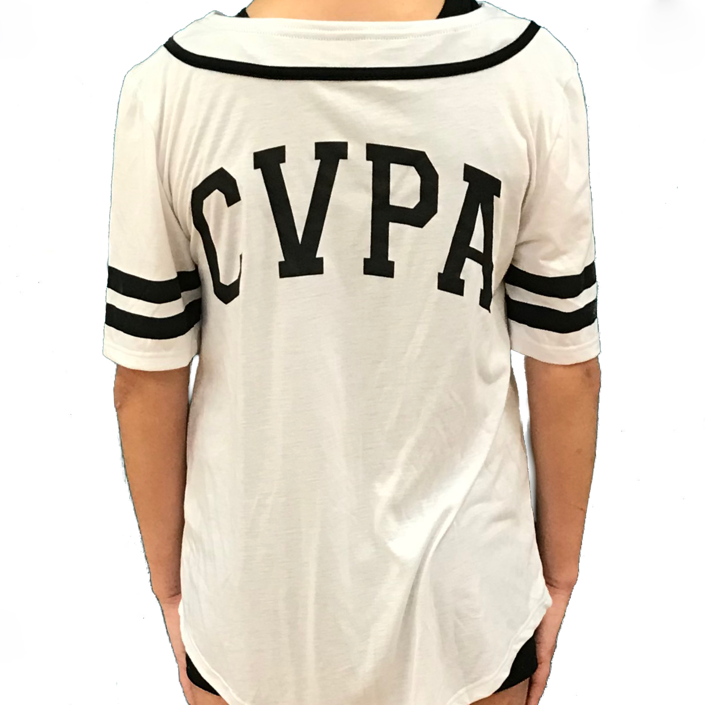 White CVPA Baseball Jersey